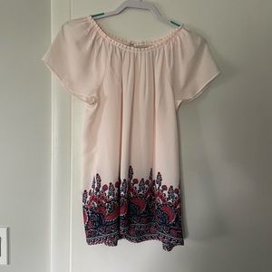 NWOT Loft Short Sleeved Blouse